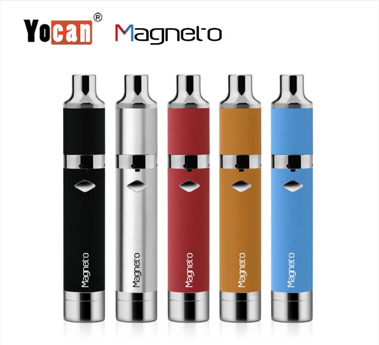 2019 новейший электрический dab Yocan Magneto Встроенный 1100mAh воск ручка батареи