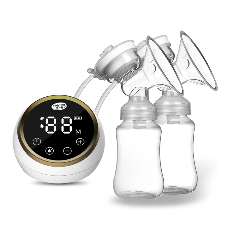 Hospital grade double electric breast pump for breastfeeding with massage