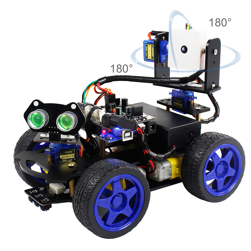 Yahboom Новое поступление стебель образование с камерой FPV умный робот автомобиль Roboduino
