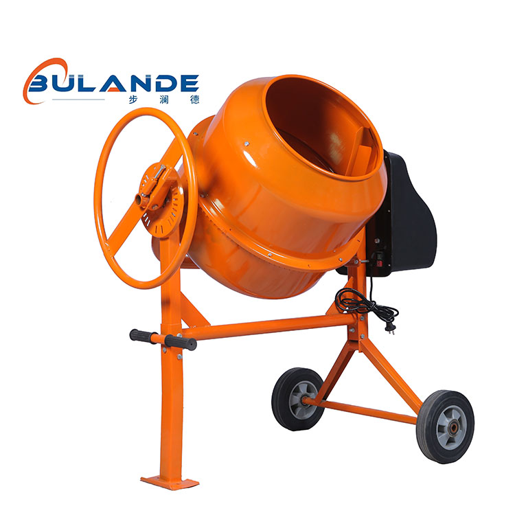 Hot Sale 120L 110V Machine Concrete Grout Sale Engineering Construction Machinery Cement Mixer