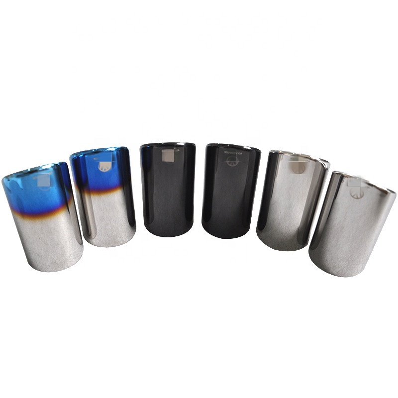 Chrome Exhaust Muffler Tip Pipe For VW golf 7 Golf Travel and suitable for vw's 1.4T models