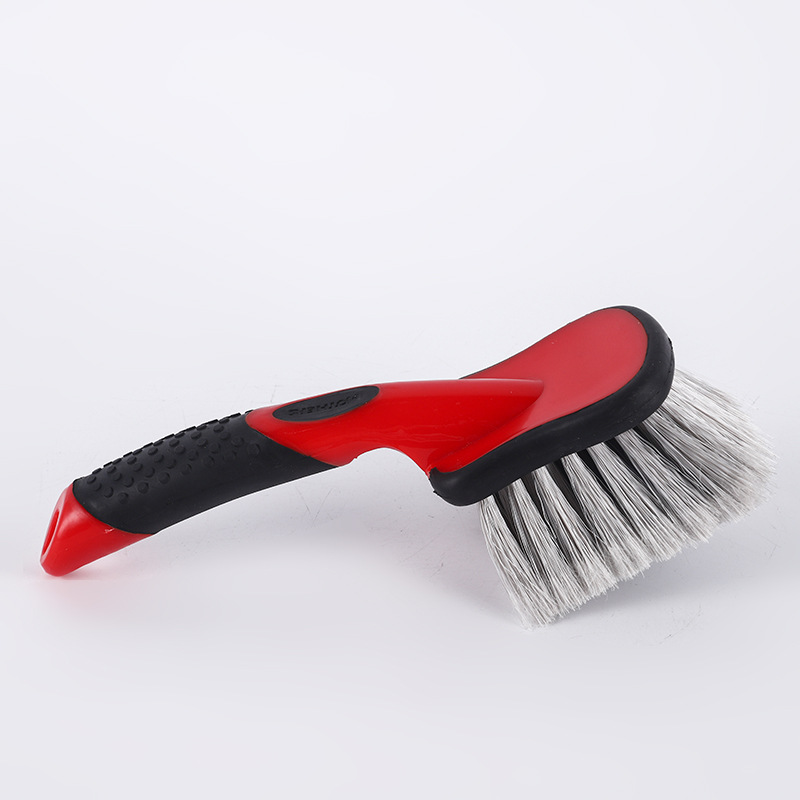 LUMA Industrial plastic car wheel tire long handle cleaning brush