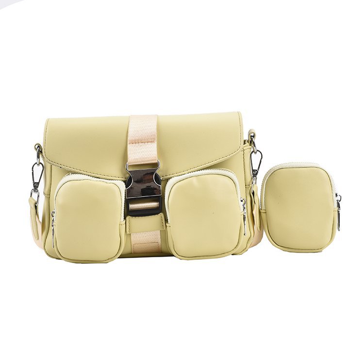 2021 UNISEX PU messenger bag FOR MEN WOMEN trendy sling bags for girls