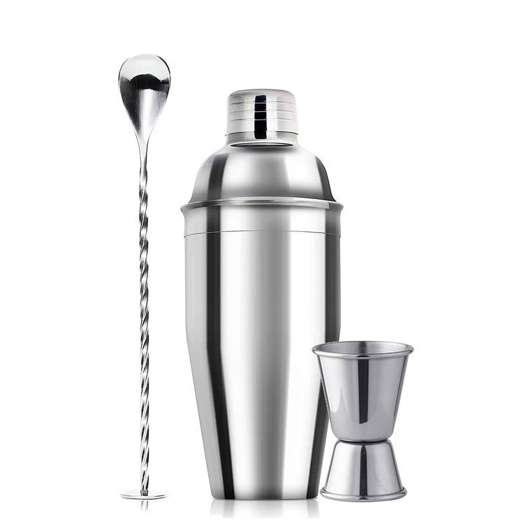 Deluxe Bar Set with Measuring Cup and Shaker Cocktail Shaker Wine Bottle Tea Juice Mixer Cocktail Shaker