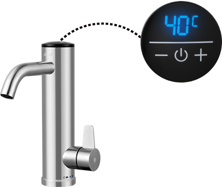 Горячая продажа мгновенный Tankless 3300 Вт Электрический мгновенный сенсор для мытья рук бассейна нагреватель горячей воды Нагревательный кран для кухни