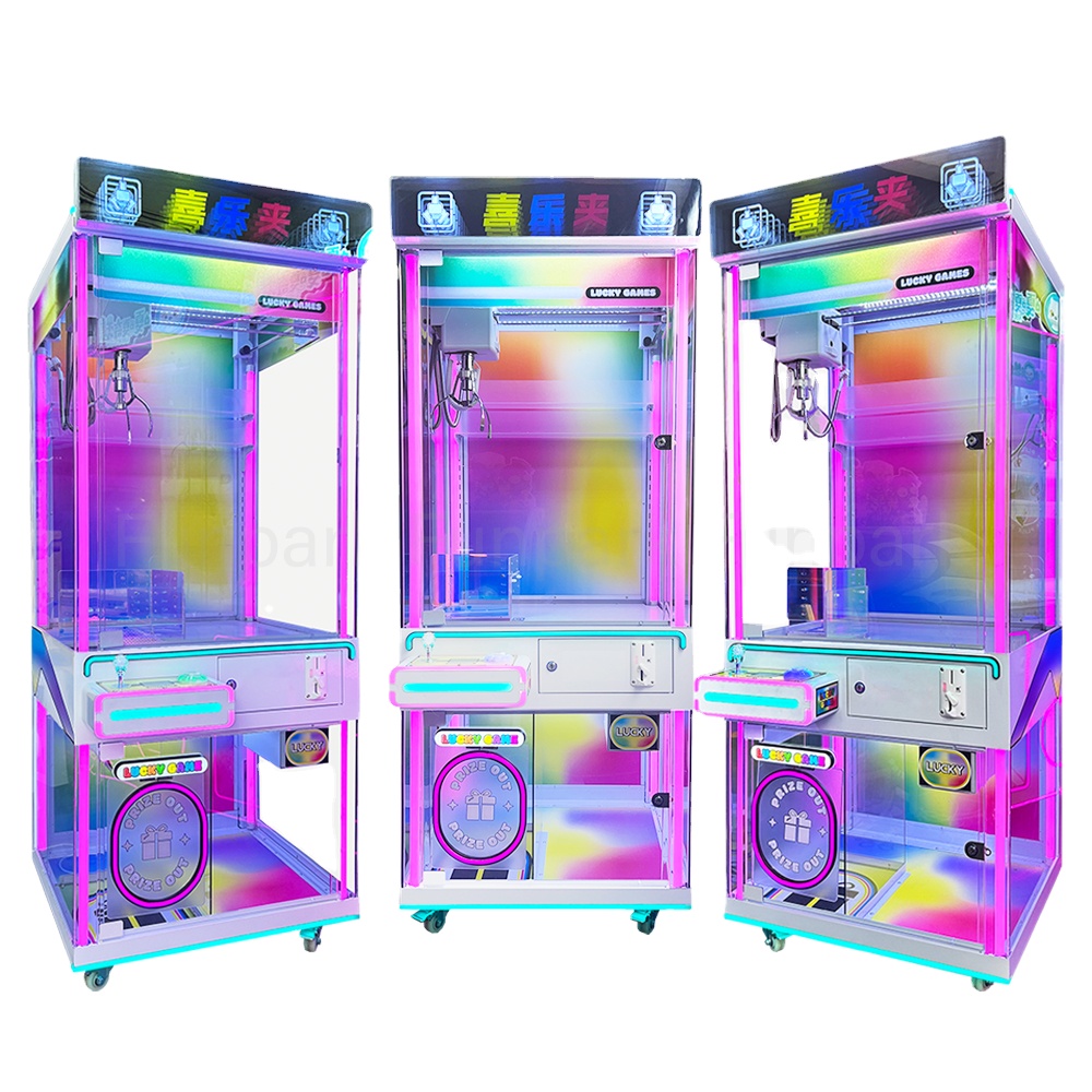 coin operated games custom doll claw crane machine mquina de garra wholesale cheap toy plushies crane machine