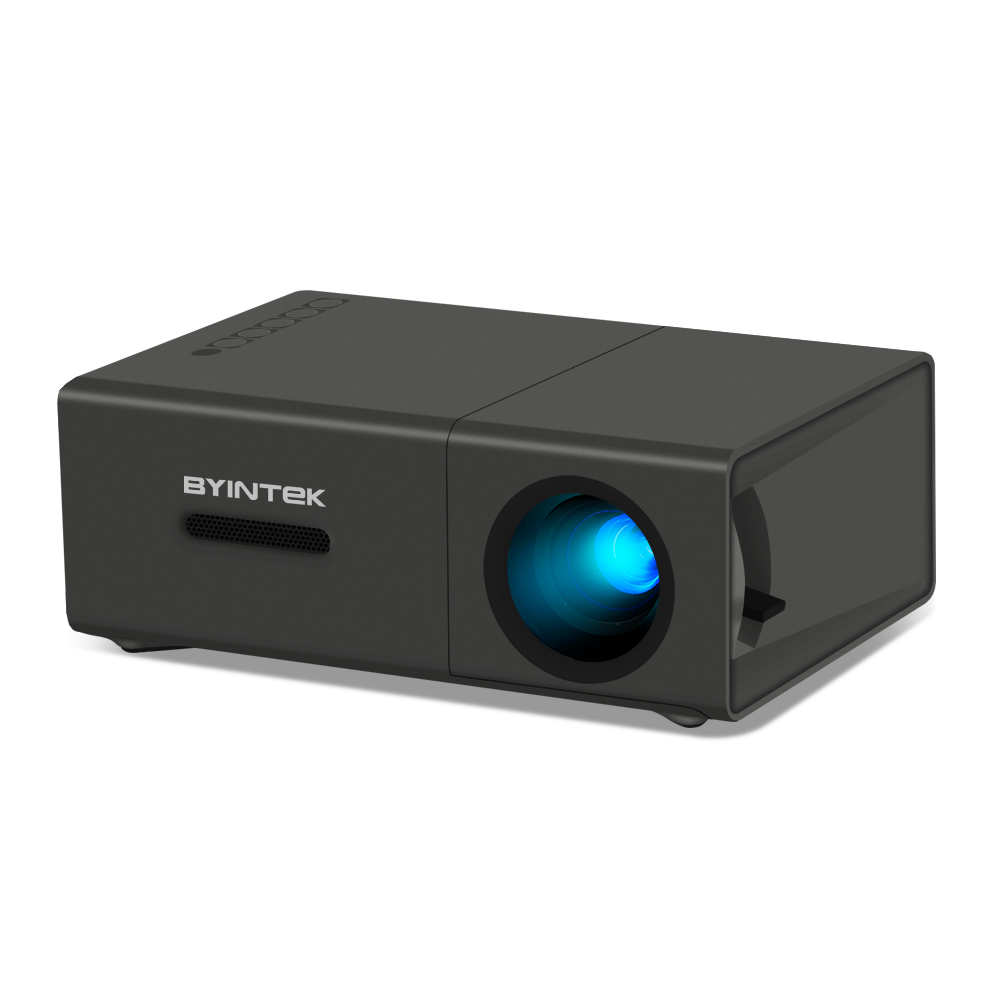 Карманный светодиодный мини-проектор BYINTEK C400 Pico для детей, домашний кинотеатр YG300