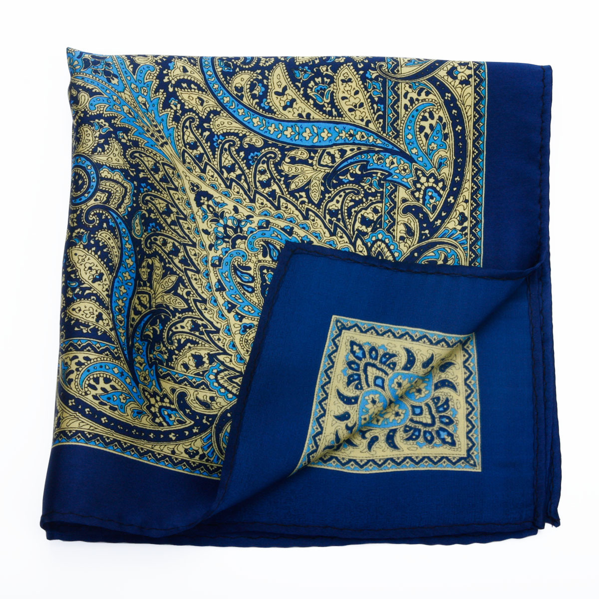 Custom Men Business Handkerchief Luxury Floral Pocket Squares Hand Made Silk Pocket Squares