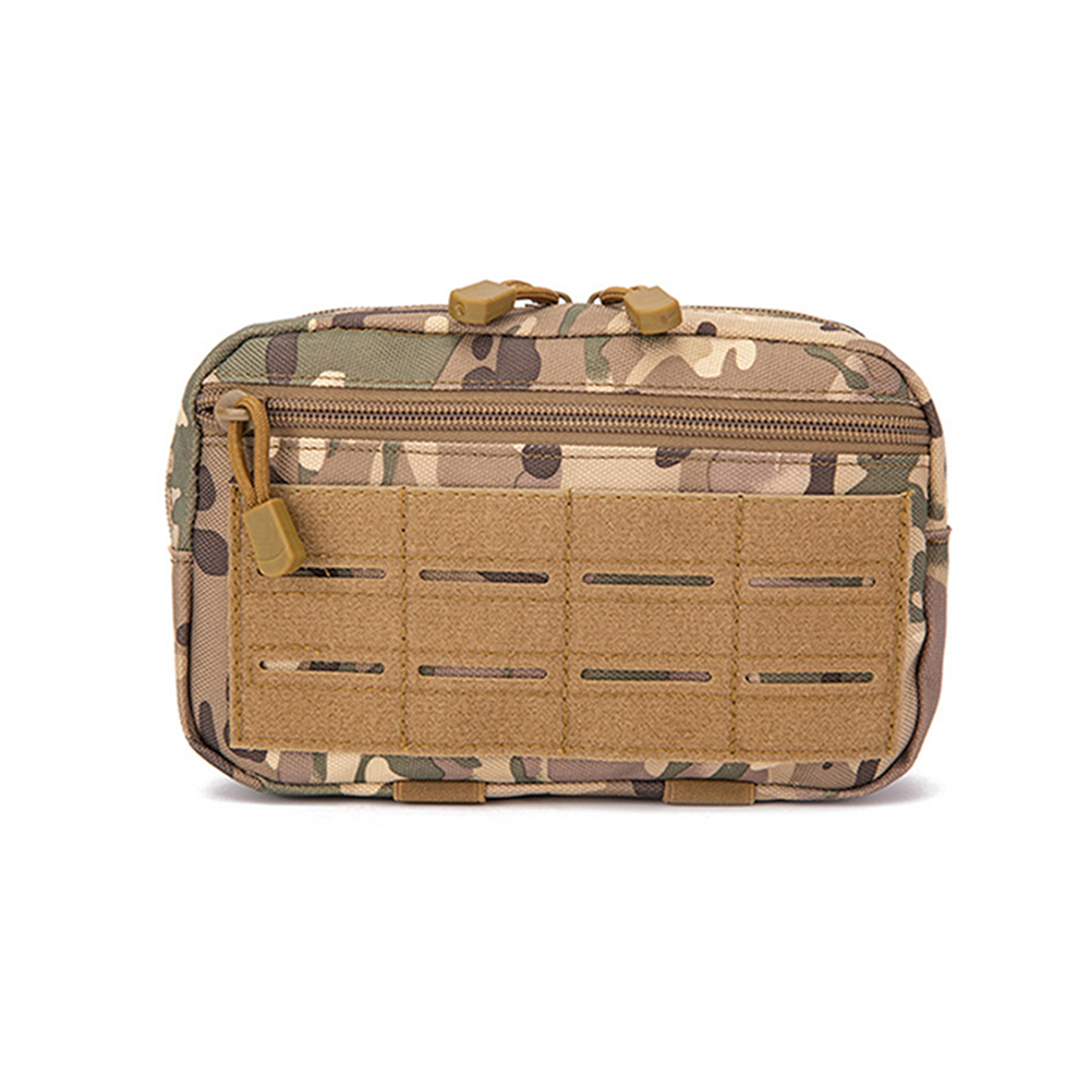 Tactical Waist Belt Bag Molle Laser Cut EDC Mobile Phone Pouch Pocket Outdoor Camouflage Accessories Organizer Bag