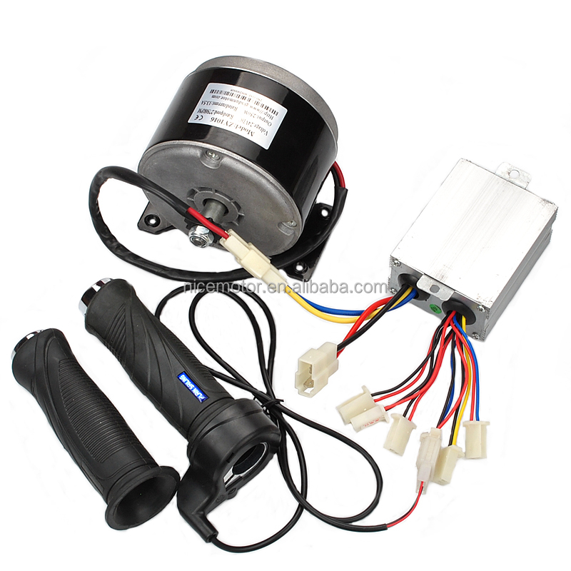 Bicycle conversion combination 24V250W motor controller speed control handle for mini electric car scooter children 4 wheel ATV