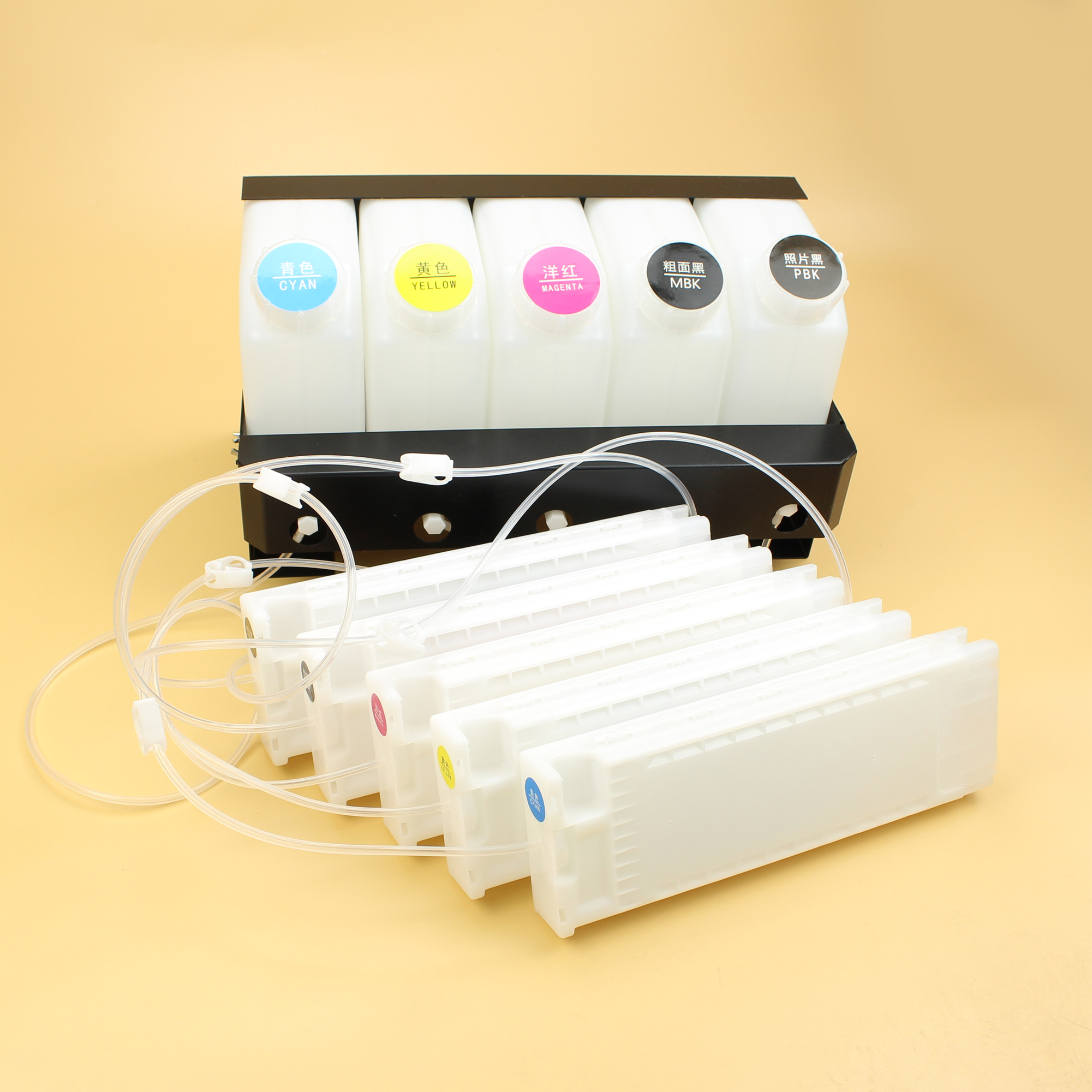 2021 New CISS for Epson T3200 T5200 T7200 T3270 T5270 T7270 T3000 T5000 T7000 T3070 T5070 T7070 Continuous Ink Supply System