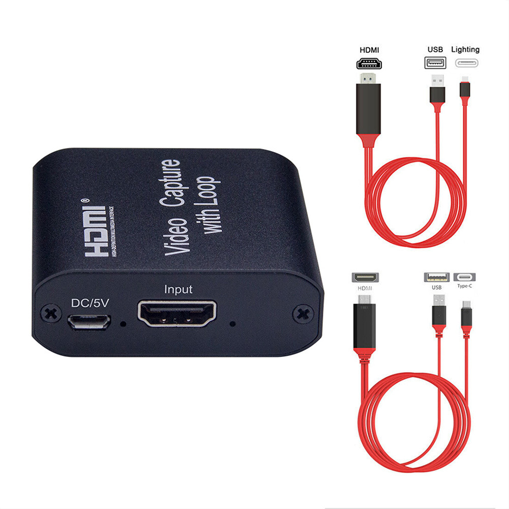 Карта захвата USB, карта захвата USB для видеозахвата для мобильных игр, живая запись