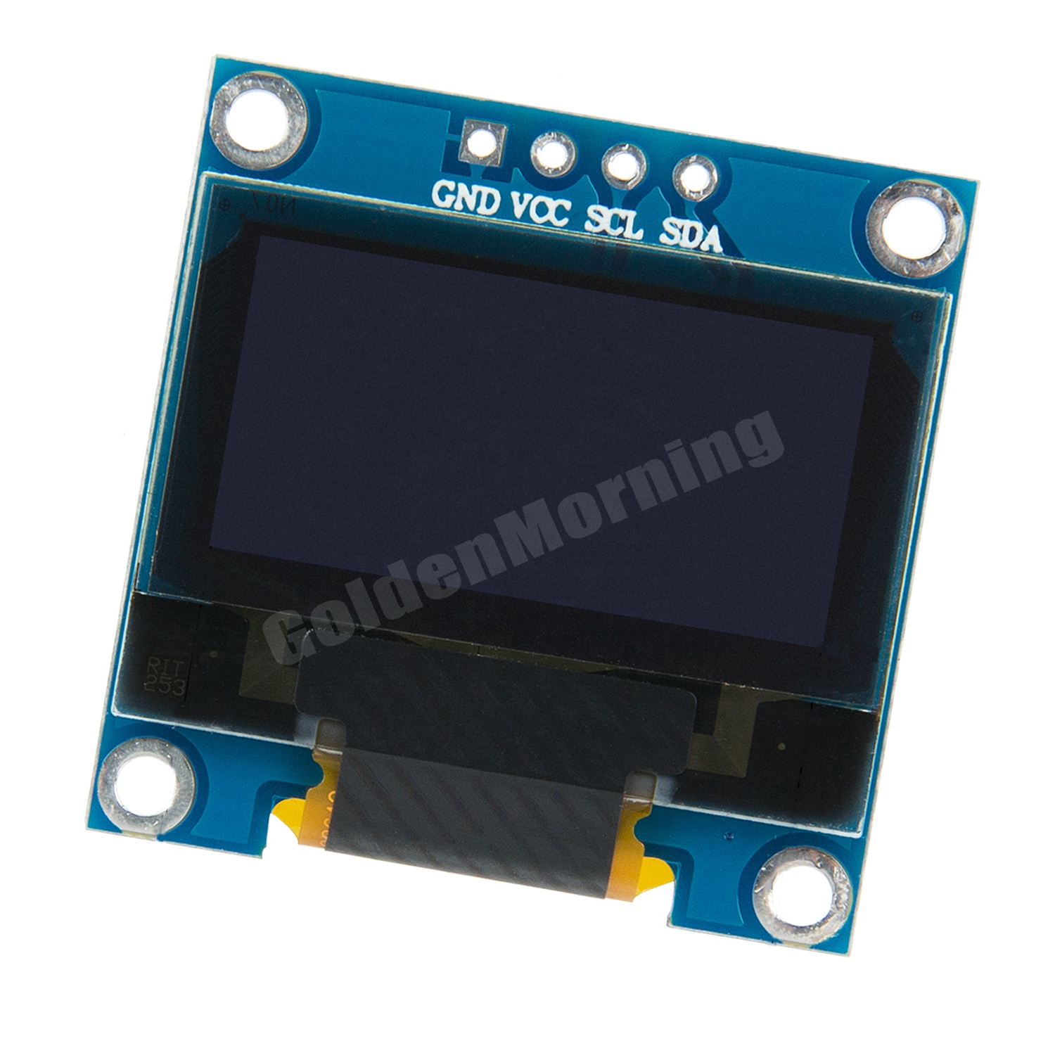 GoldenMorning 0,96 ''OLED-дисплей SSD1306 I2C 128x64 0,96 дюймов OLED-дисплей
