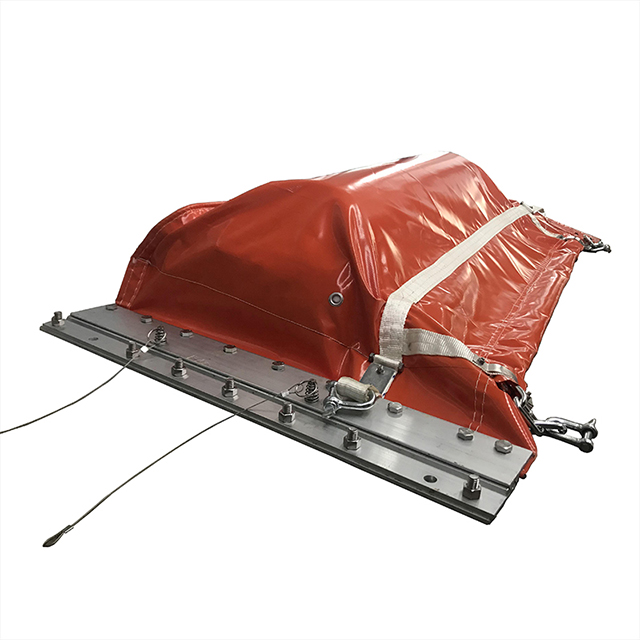 Foam Filled Oil Containment Spill Boom solid float oil seaweed barrier