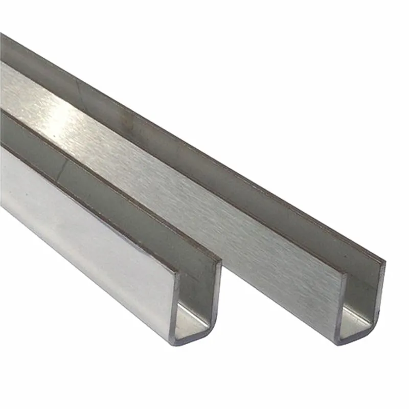 Prime Quality C Structural Steel Profile 410 430 304 316 U Channel stainless steel profile 316l