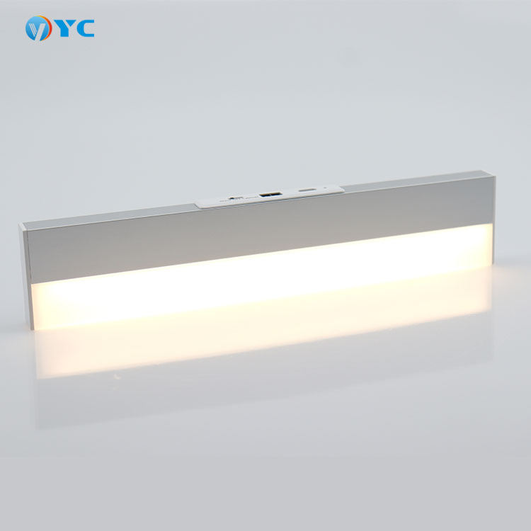 8 "перезаряжаемая RGB Светодиодная лампа для шкафа с usb-магнитом, ночник, ручка для украшения спальни, лестницы, шкаф для гардероба
