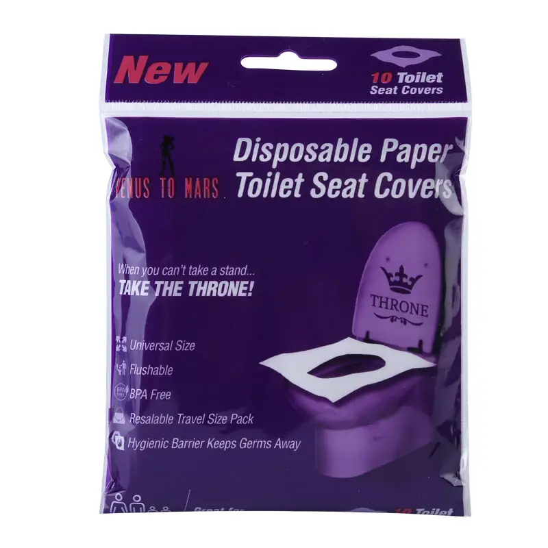 Disposable Virgin Paper Half Fold Toilet Seat Cover Dispensers 4 Packs Toilet Seat Covers