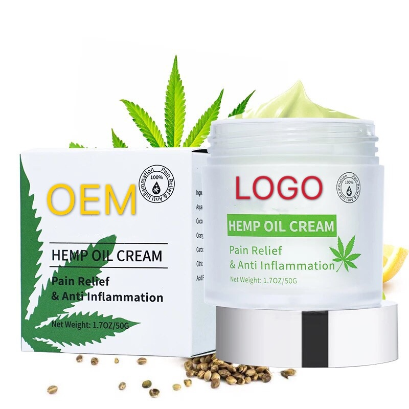 Natural Organic Pain Relief Seed Oil Hemp Cream