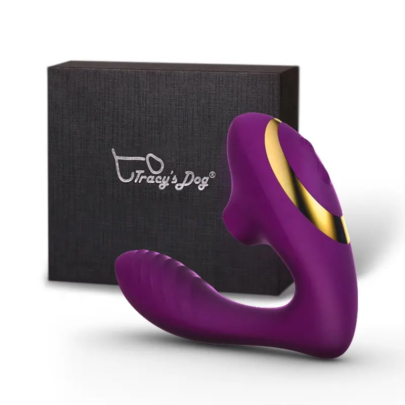 Tracy's Dog Clit Sucking Vibrator G Spot Clit Dildo Vibrators Clitoris Stimulator With 10 Speeds Sex Toys Female Vibrator