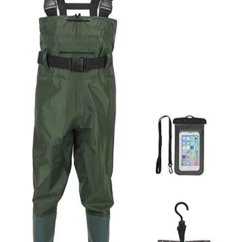 2021 High quality fishing chest waders with boot hanger for men and women
