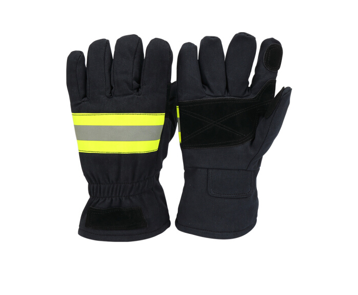 Hot Selling Cheap Custom Fireman Safety Gloves Firefighting Gloves