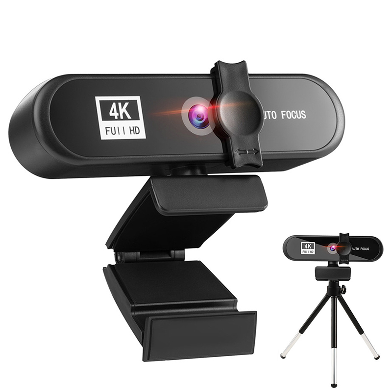 Полный UHD 4K 8 мегапикселей USB потокового видео веб-камера с микрофоном для компьютера ПК ноутбук пользователей 360 USB драйвер веб-камеры