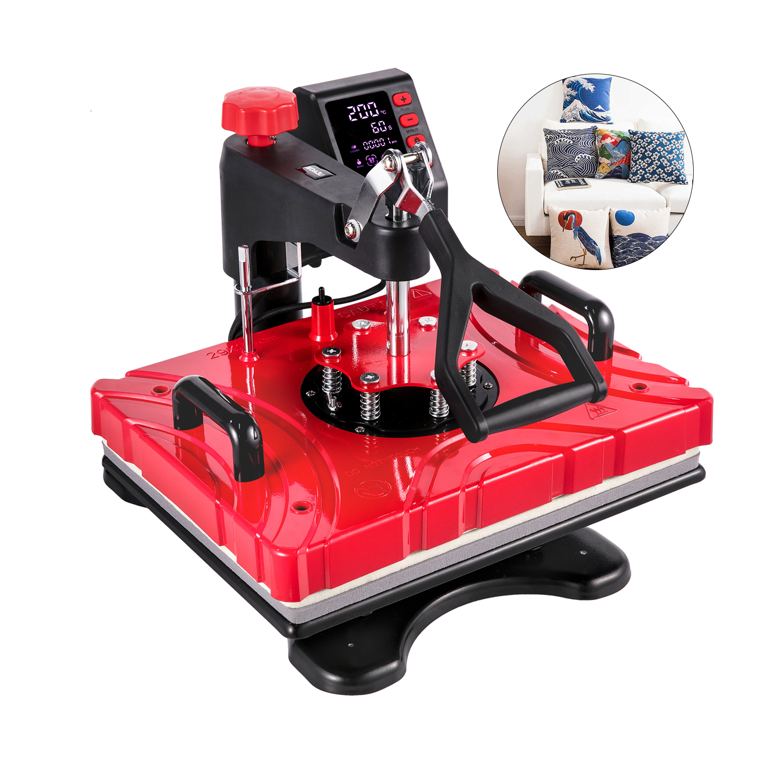 Large Format Heat Transfer 8 in 1 Heat Press Transfer Machine
