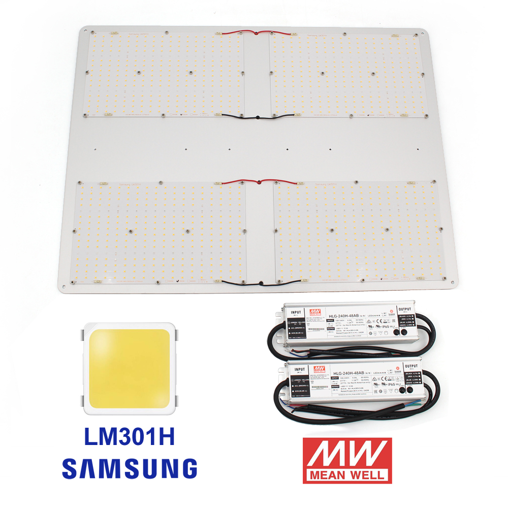 Светодиодная панель Figolite 480 Вт Samsung LM301H, светодиодная промышленная лампа 3000K, 3500K, 4000K, нм, УФ, ИК