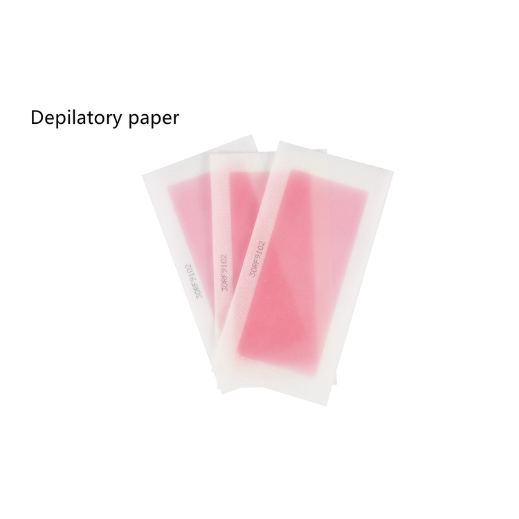 Made In China All Skin Types Unisex Custom Color Depilatory Male Female Leg Hair Paper