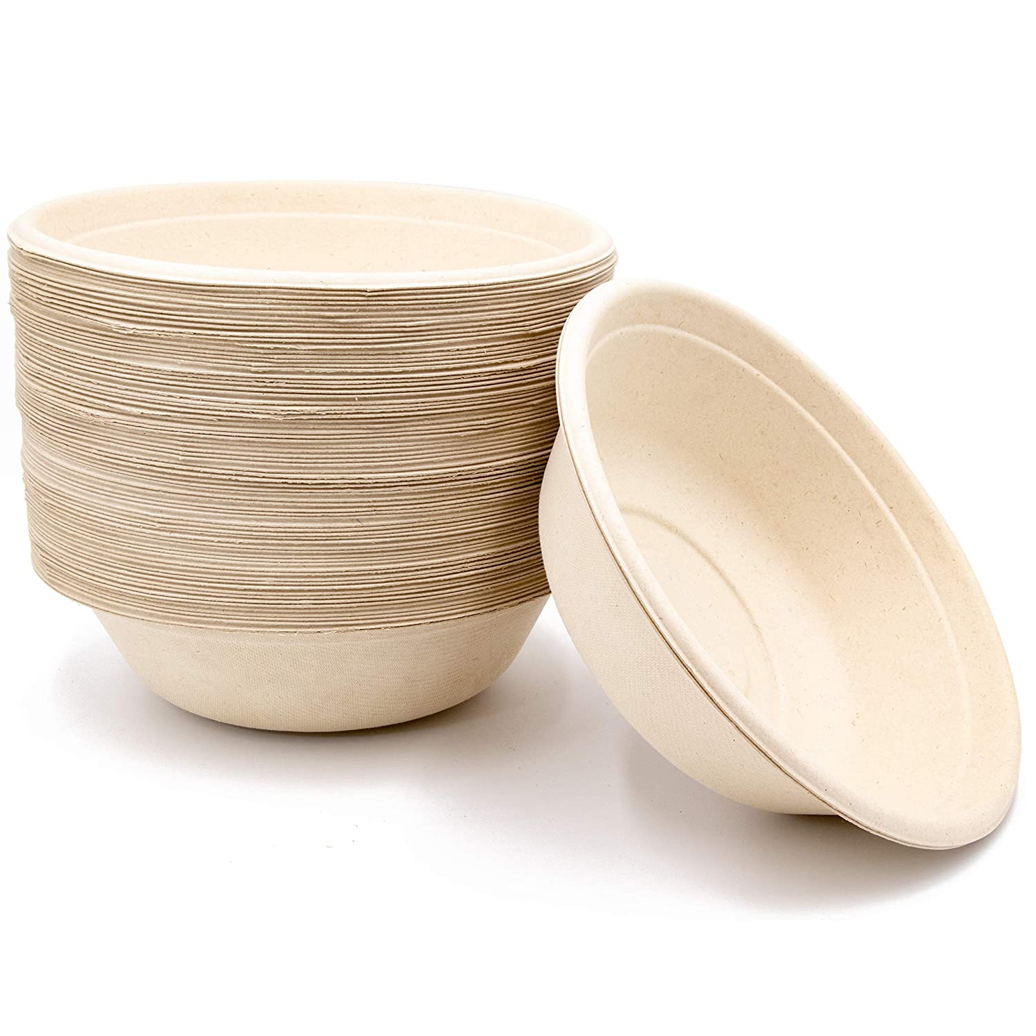 16 унций экологически чистые волокна одноразовые Compostable Bagasse сахарного тростника миски