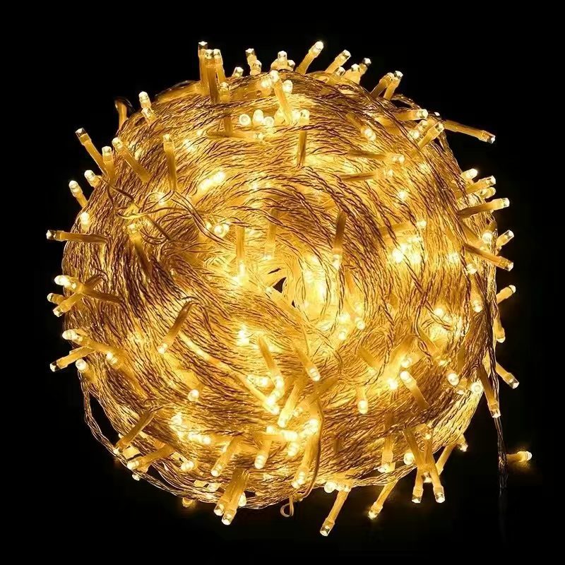 Wholesale Xmas Led light strings AC220V 10M 20M 30M 50M 100M Outdoor Indoor Holiday Party Wedding Decoration LED Sting Lights