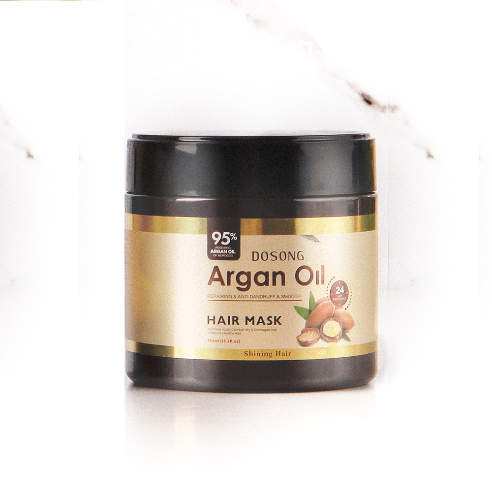 Wholesale Private Label Custom Logo 100% Organic Argan Oil Hair Mask For Dry Or Damaged Hair Treatment