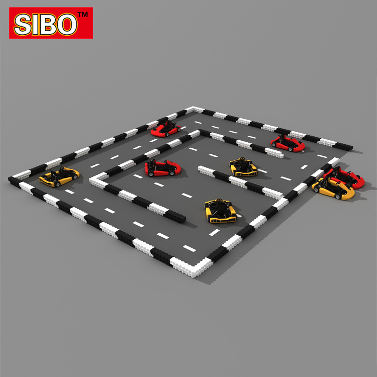 Factory Outlet Children Adult Go Karting Professional Track Design Solution Plastic Fence