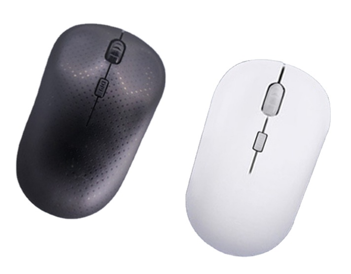 Popular colorful portable soft mice office 2.4G wireless mouse with 1000 dpi and 4 buttons