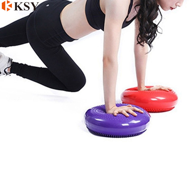 HOT cushion muscle relaxation sensory integration training yoga air cushion balance cushion soft foot ankle Massage ball mat