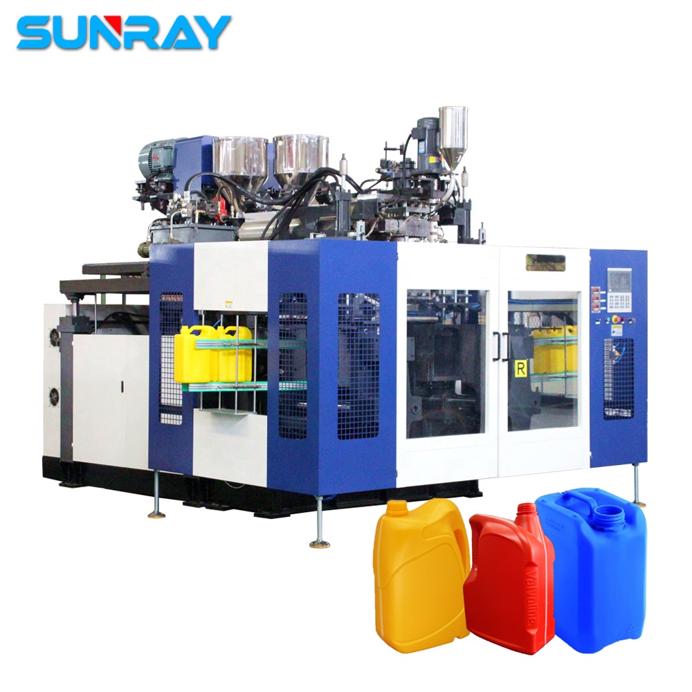 Plastic Jerry Can Making Machine, 10 Liter Extrusion Blow Molding Machine, Hdpe Bottle Making