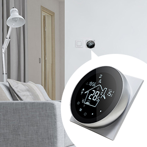 ЖК-дисплей с сенсорным экраном 16A Wi-Fi терморегулятор 16A 250v 220-250V с 3 метров Фур датчик для электрического отопления