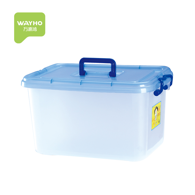 Eco-friendly 11L pp пластиковая коробка с замком ручки ящик для хранения Ящик для игрушек продуктов