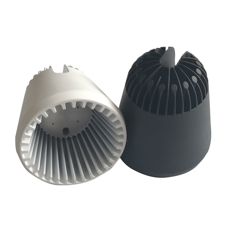 Специальная обработка высокой мощности алюминиевый Heatsink штранг-прессования СИД