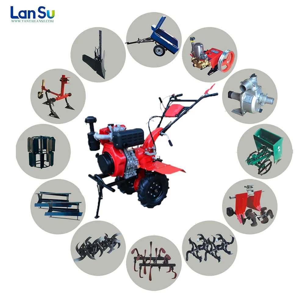 Farm Rotary Hoe Mini Tiller/Agricultural Machines/farming tools/cultivator