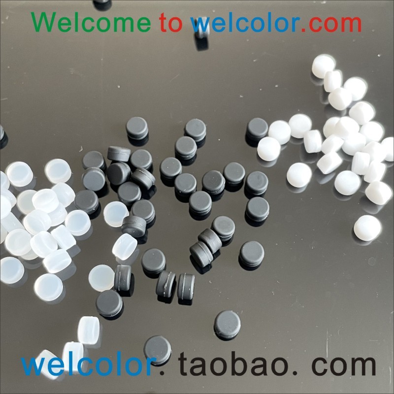 5.99 5.99mm 6.0 6 mm 6mm High Quality Elasticity OEM Silicone Rubber Material Stopper Customized Easy to install sealing Plugs