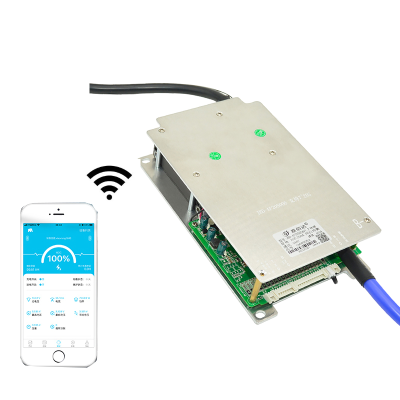 Jbd 7S-20S неактивный Интеллектуальный Bms Rs485 Bms 3,6 В литий-ионный 20S 72 в литий-ионный стабилизатор Uart 300A Bms Lifepo4