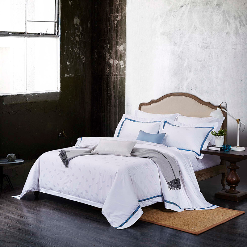 Factory Direct Price 100% Organic 300 Tc 400Tc High Quality Bamboo Fiber Bedding Set Duvet Cover