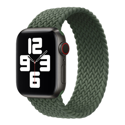 Ремешок тканевый нейлоновый для Apple Watch Band 44 мм 40 мм, спортивный тканевый браслет для iwatch SE 6/5/4/3/2 42 мм 38 мм