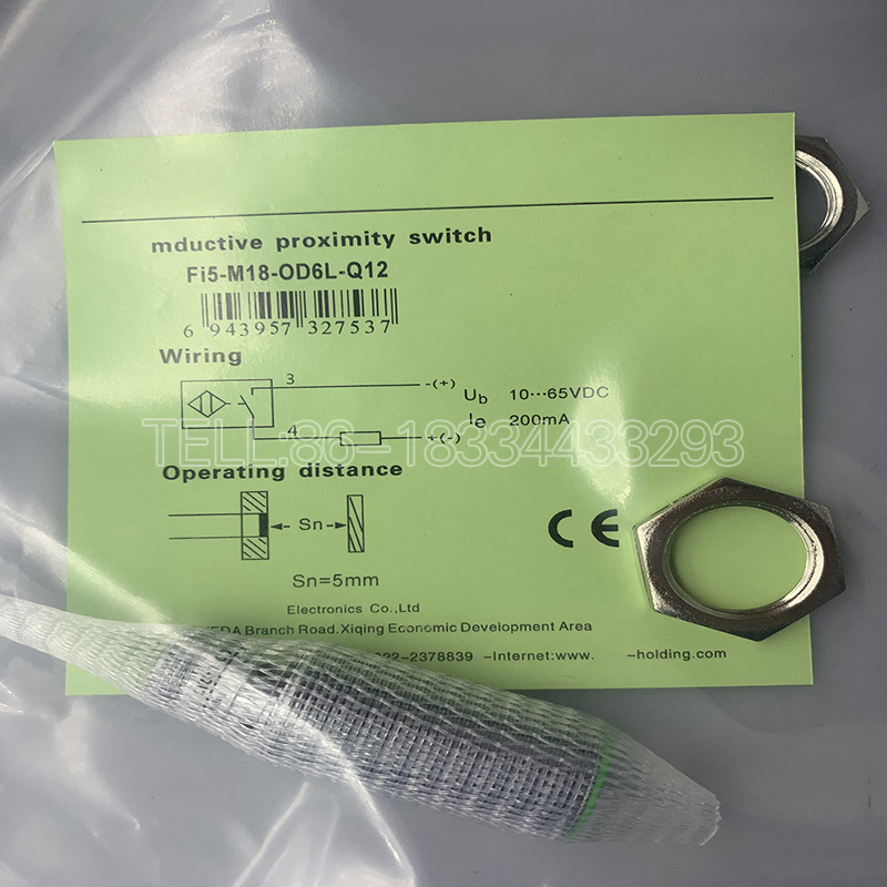 Inductive proximity switch FI5-M18-OD6L-Q12 NI15 NI8 NI10 FI2 NI5-M18 M30 OP6L low voltage switch, new, quality guaranteed