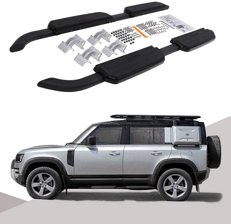 Новая алюминиевая Автомобильная Подножка для Land Rover Defender 2020 2021