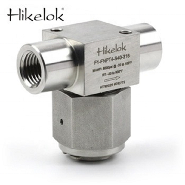 Hikelok 6000psi stainless steel high pressure cng filter
