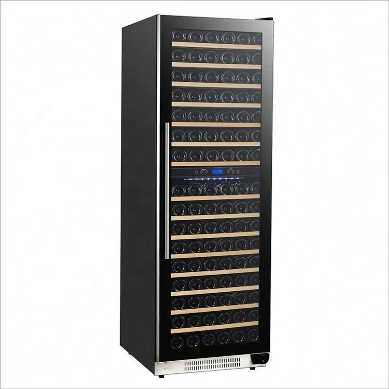 122 бутылки отдельно стоящий черный высокий winecooler JC-300E