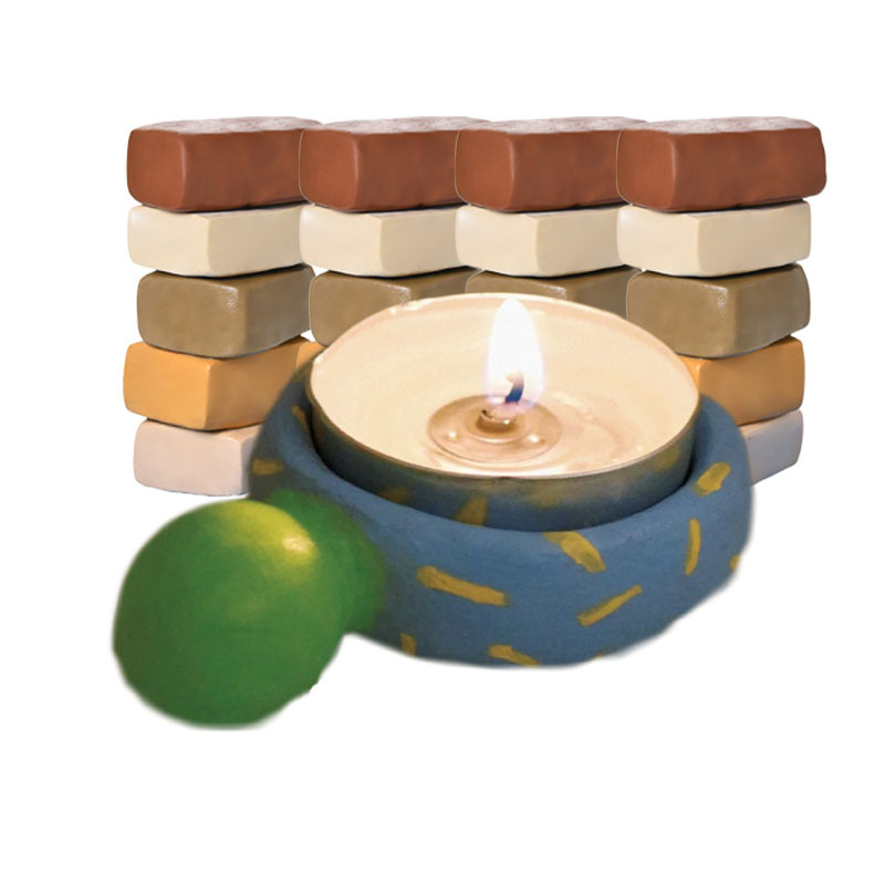 candle jar making clay Non Toxic DIY Modeling Clay ceramic 500G Sculpting Pottery Clay Kids Beginners Artists black yellow white