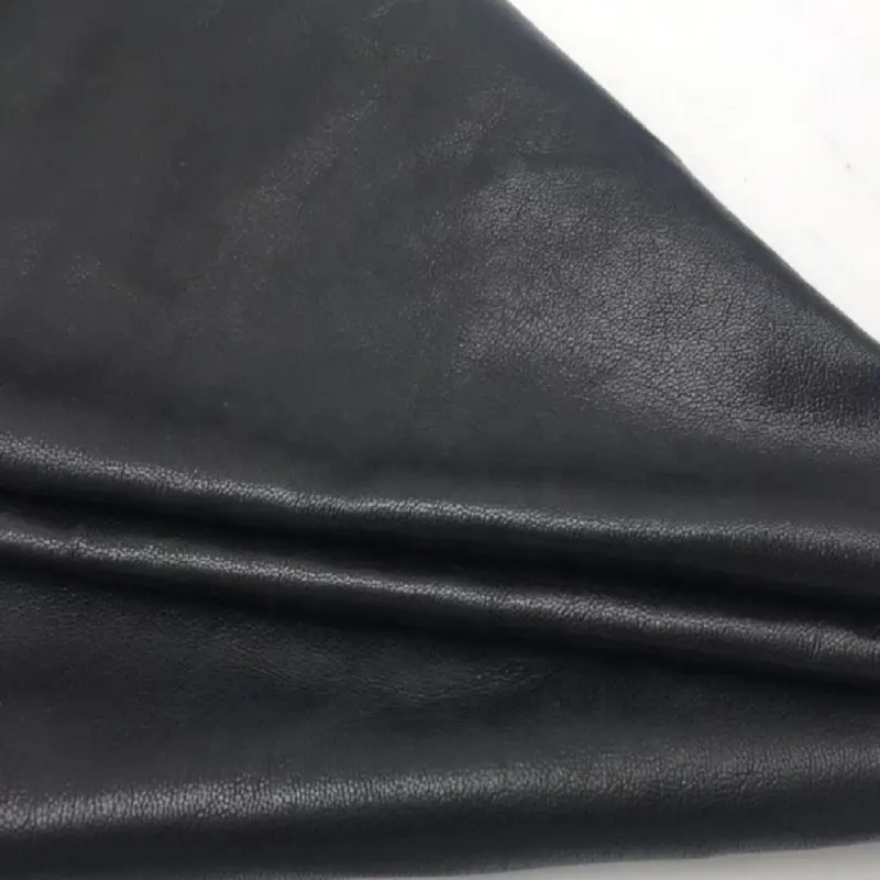 Imitation sheepskin leather fabric for garment boxing gloves custom leather